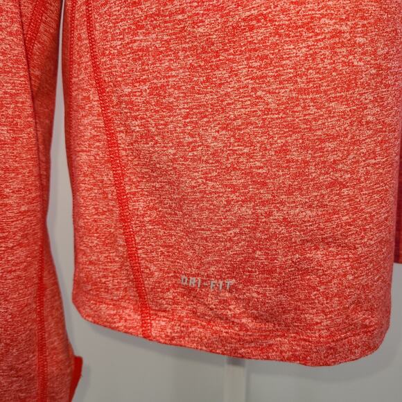 Southern Methodist SMU Mustangs Nike Women 1/2 Zip Pullover Red XL Nike Dri- Fit - Picture 3 of 12